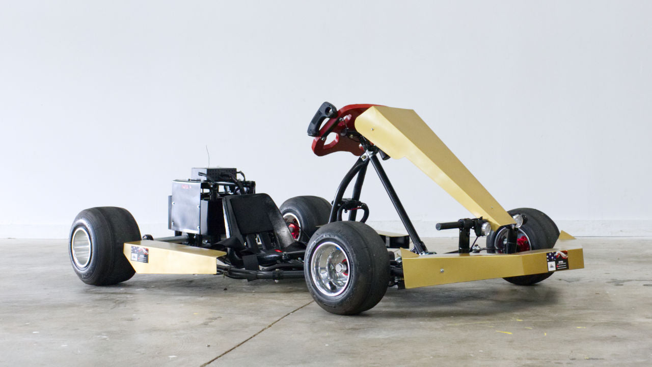 DIY Electric Go Kart Built With A No Weld Frame - Maker Pipe