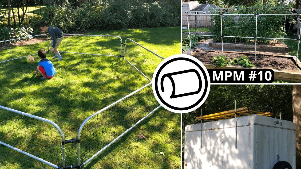 DIY Trailer Ladder Rack, Gaga Ball Pit, and More Awesome Pipe Projects - Maker Pipe Monday - 010