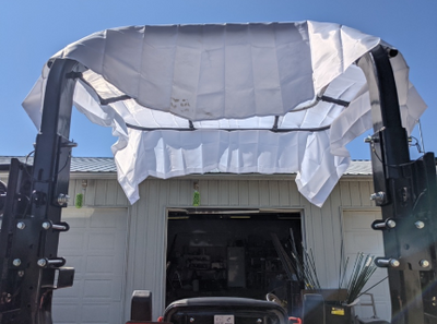 DIY Tractor Canopy Kit