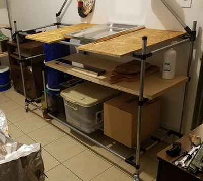 DIY Modular Workshop Table Kit