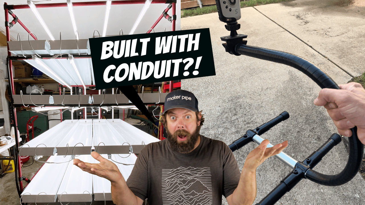 Cool DIY Projects Built With Electrical Conduit - Maker Pipe Monday - 012