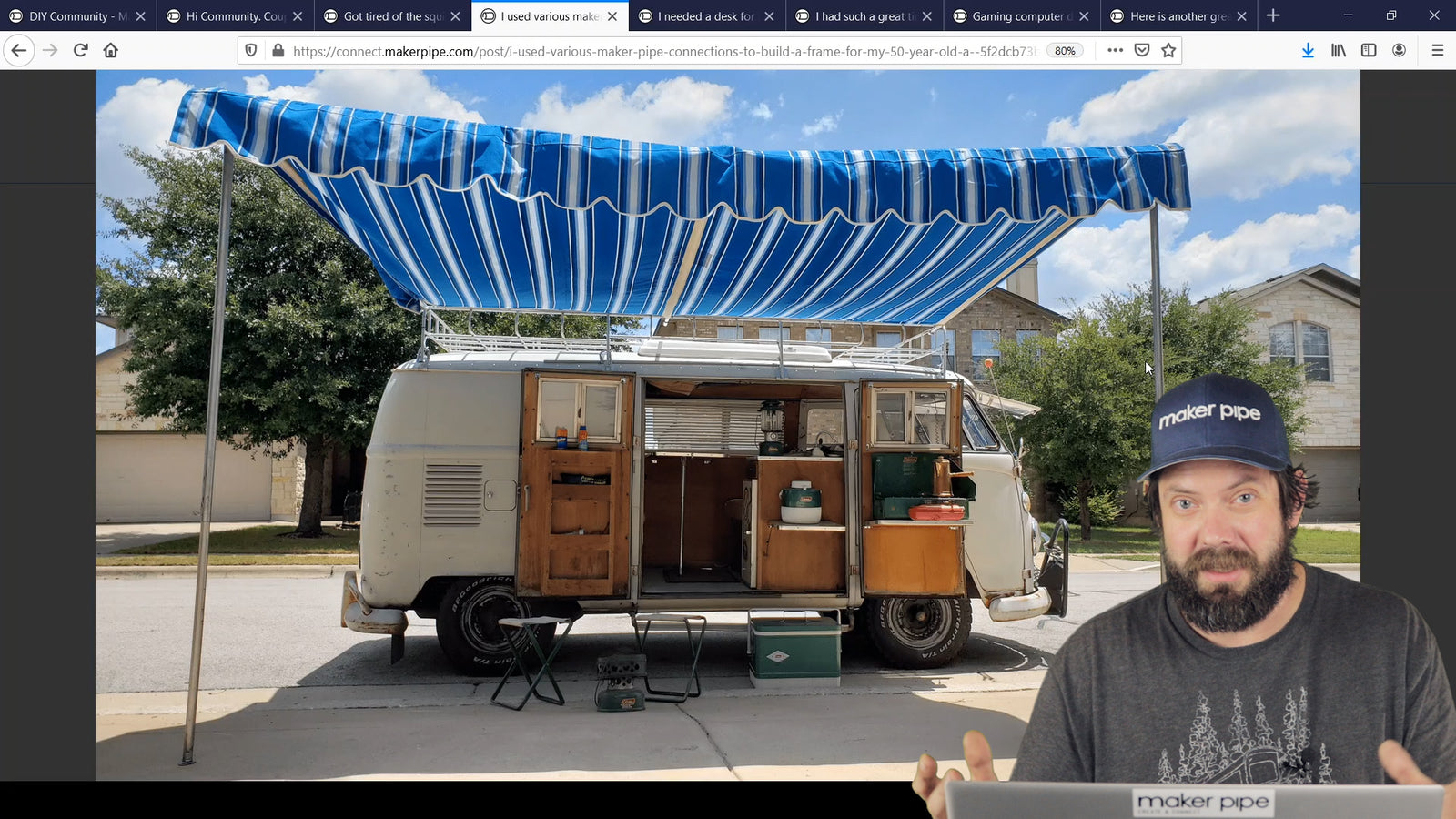 7 Awesome Pipe Projects Made with Conduit - Maker Pipe Monday - 008