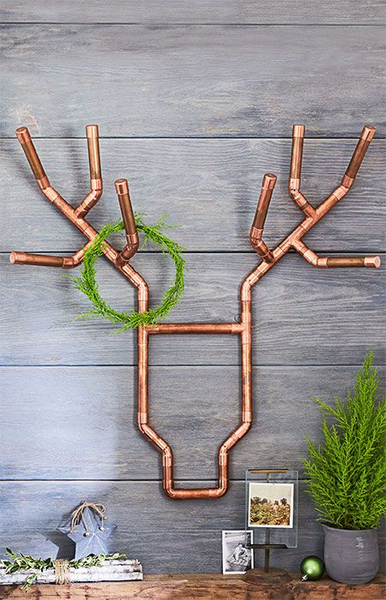 DIY Christmas Crafts EMT Conduit Christmas Décor