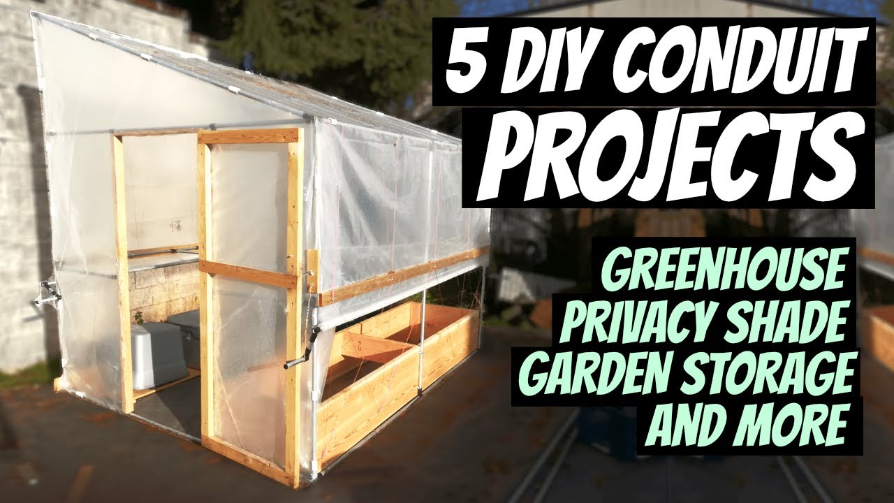 5 Practical DIY Projects Made From EMT Conduit | Maker Pipe Monday - 047