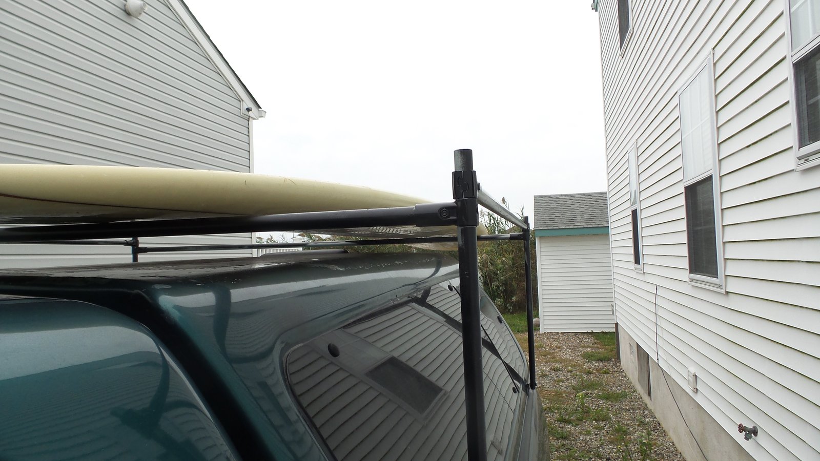 DIY Surboard Pickup Truck Rack