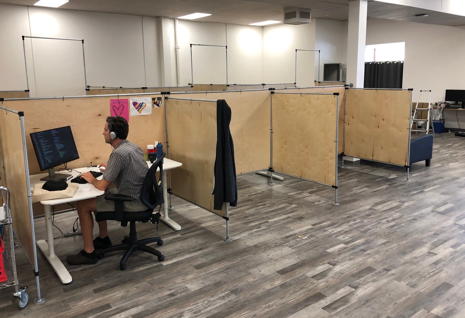 diy office cubicles