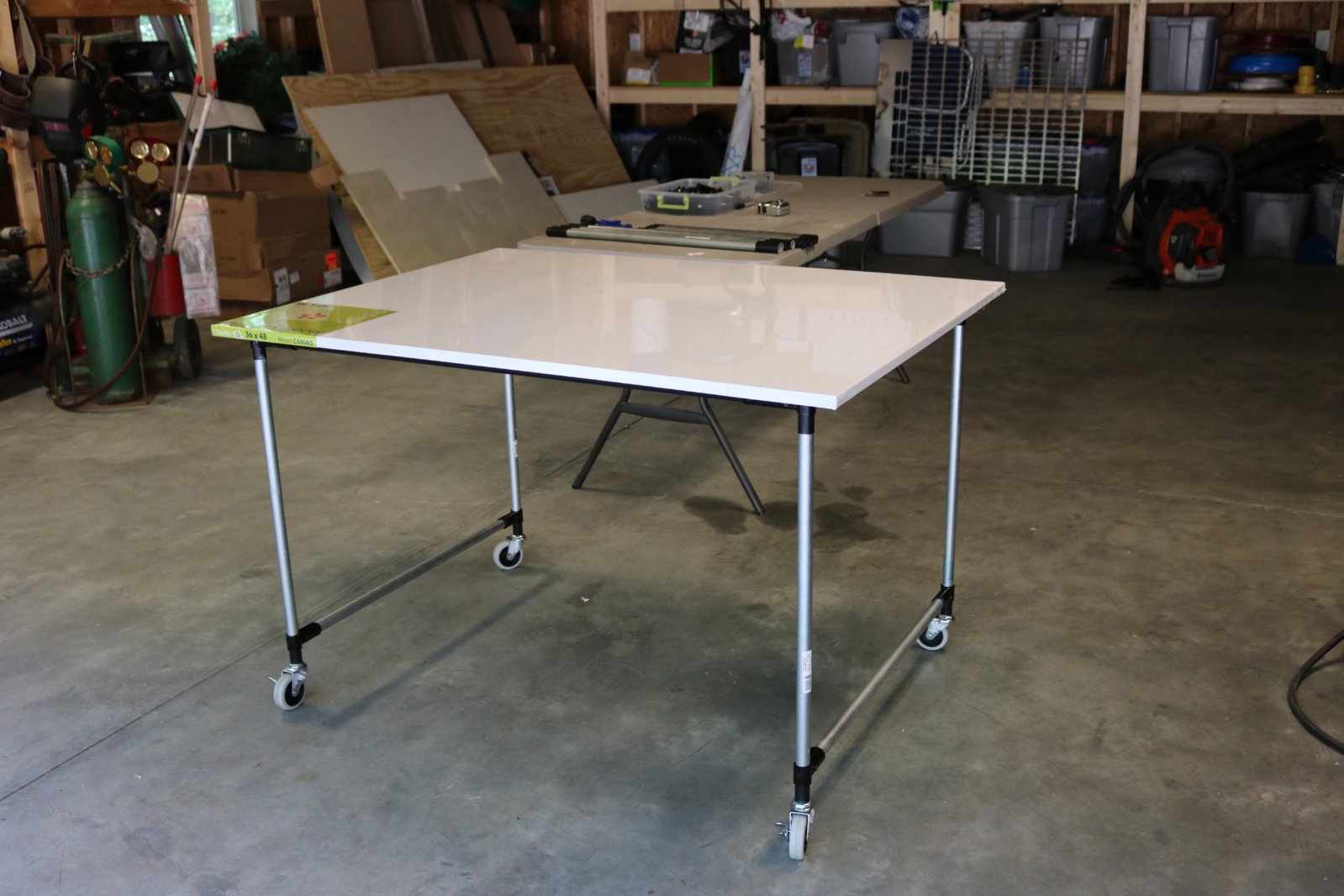 Mobile DIY Canvas Easel 