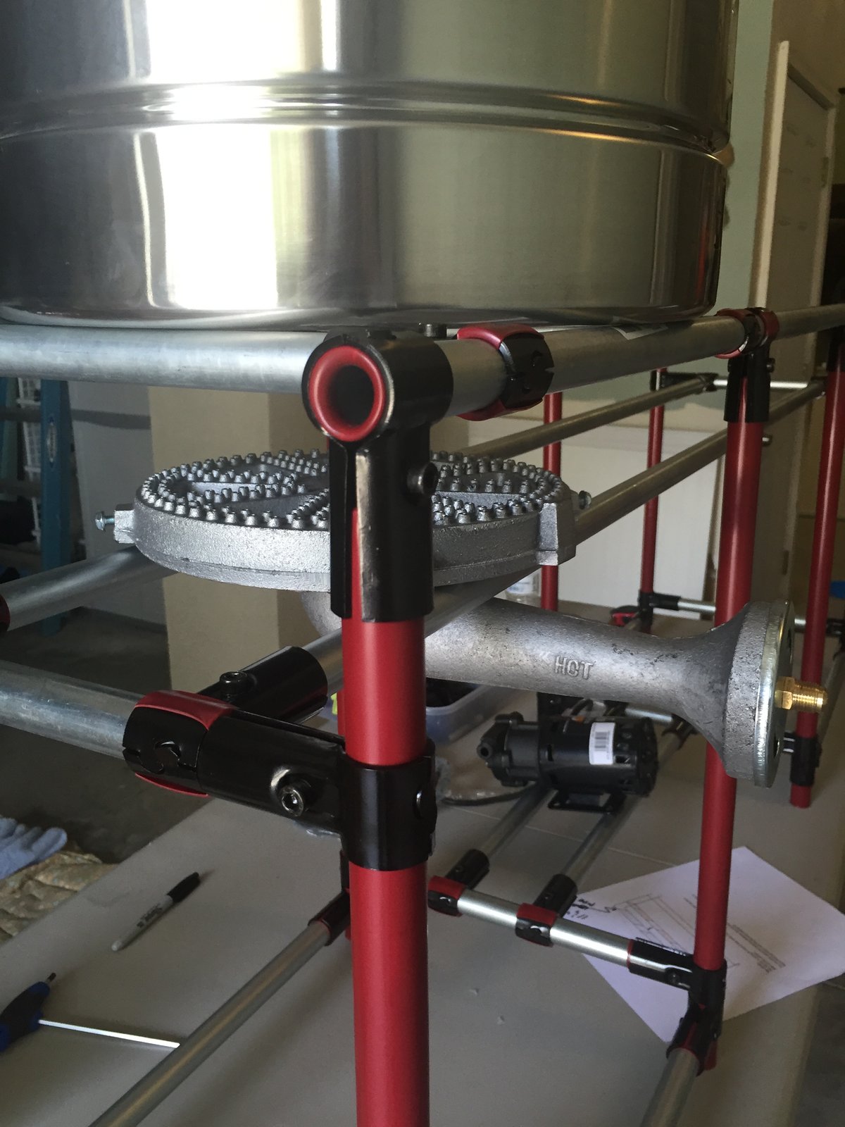 Homebrewing Burner Stand