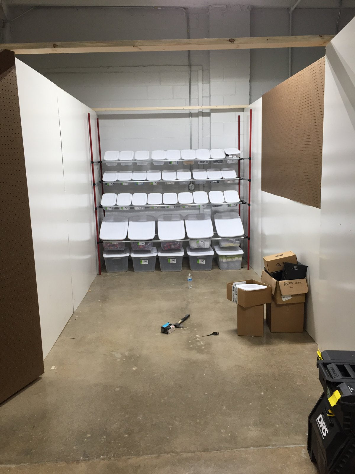 storage bin organizer