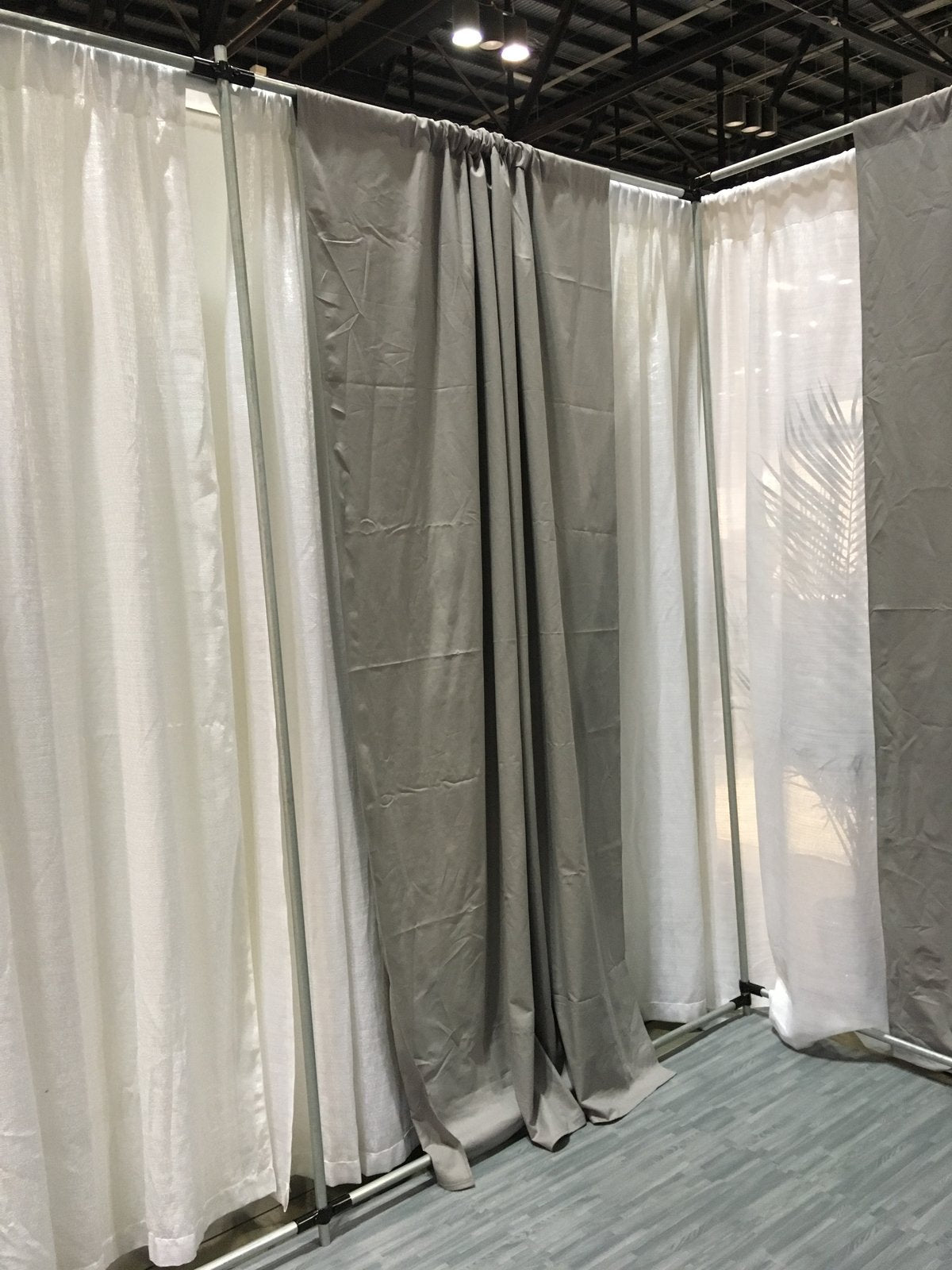DIY Trade Show Pipe and Drape