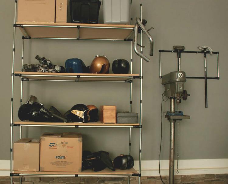 Custom Garage Shelving