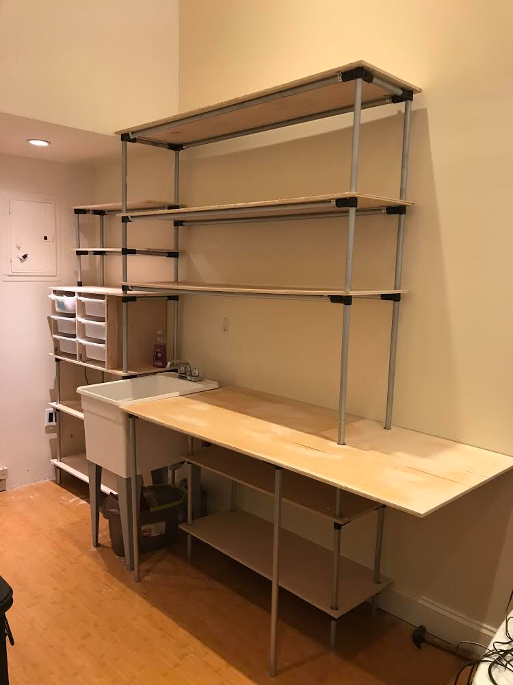 Custom Laundry Room Storage