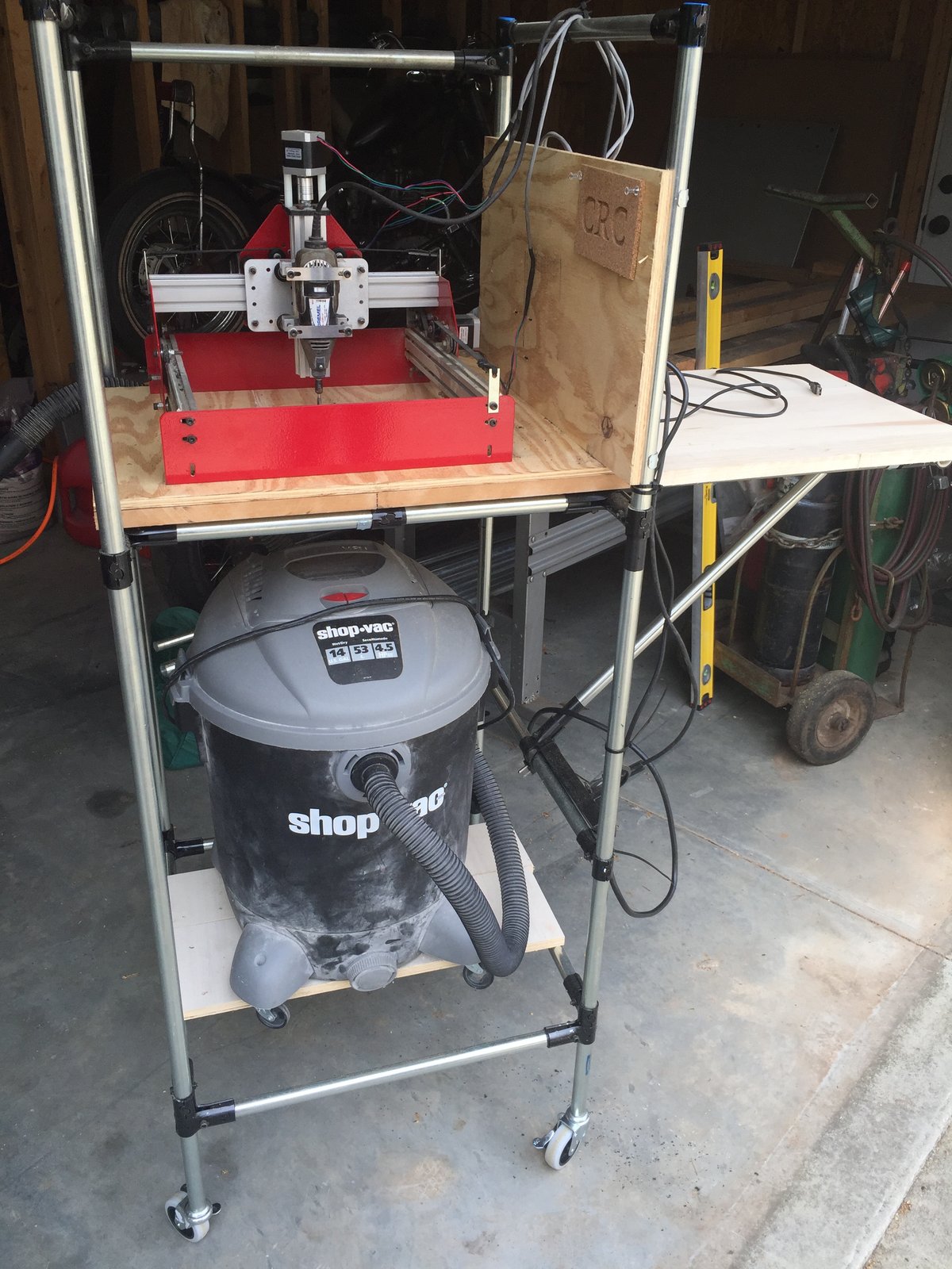 Mobile CNC Router Table