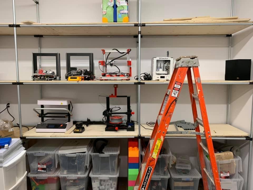Makerspace DIY Shelving