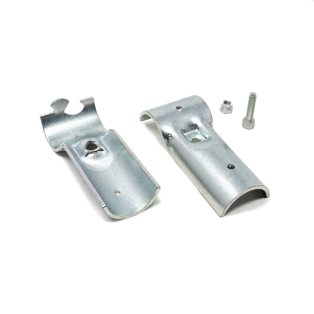 8PCS End Rail T Clamp Chain Link Fence End Rail Clamp Galvanized