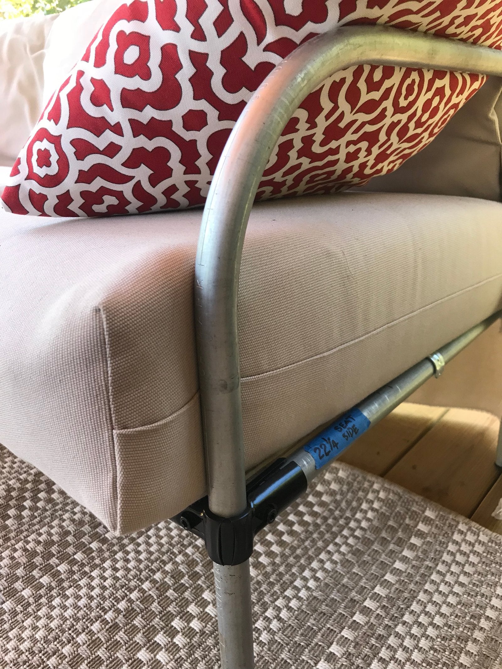 Outdoor Furniture Made Out Of Pipe