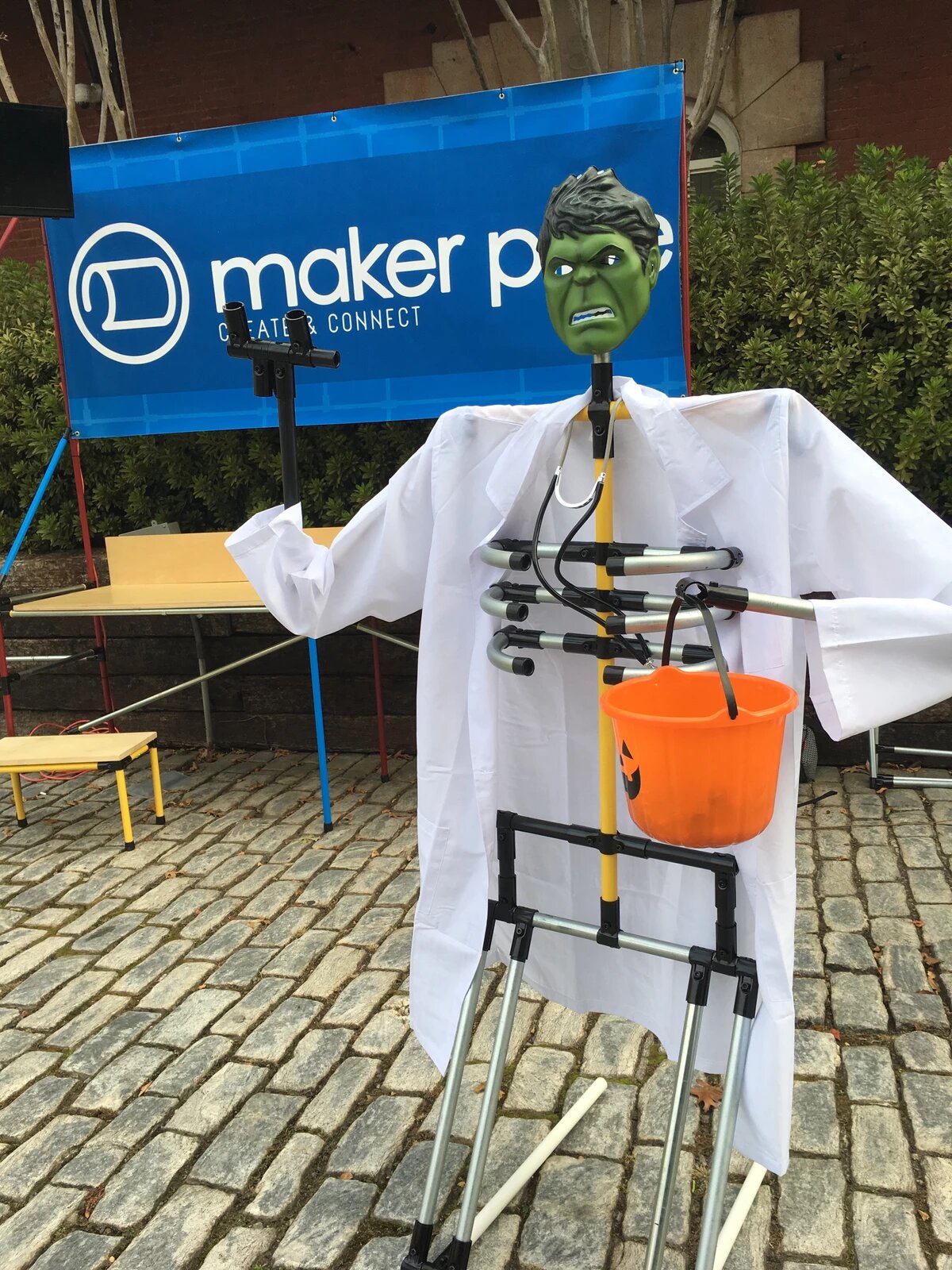 Custom Pipe Halloween Frankenstein