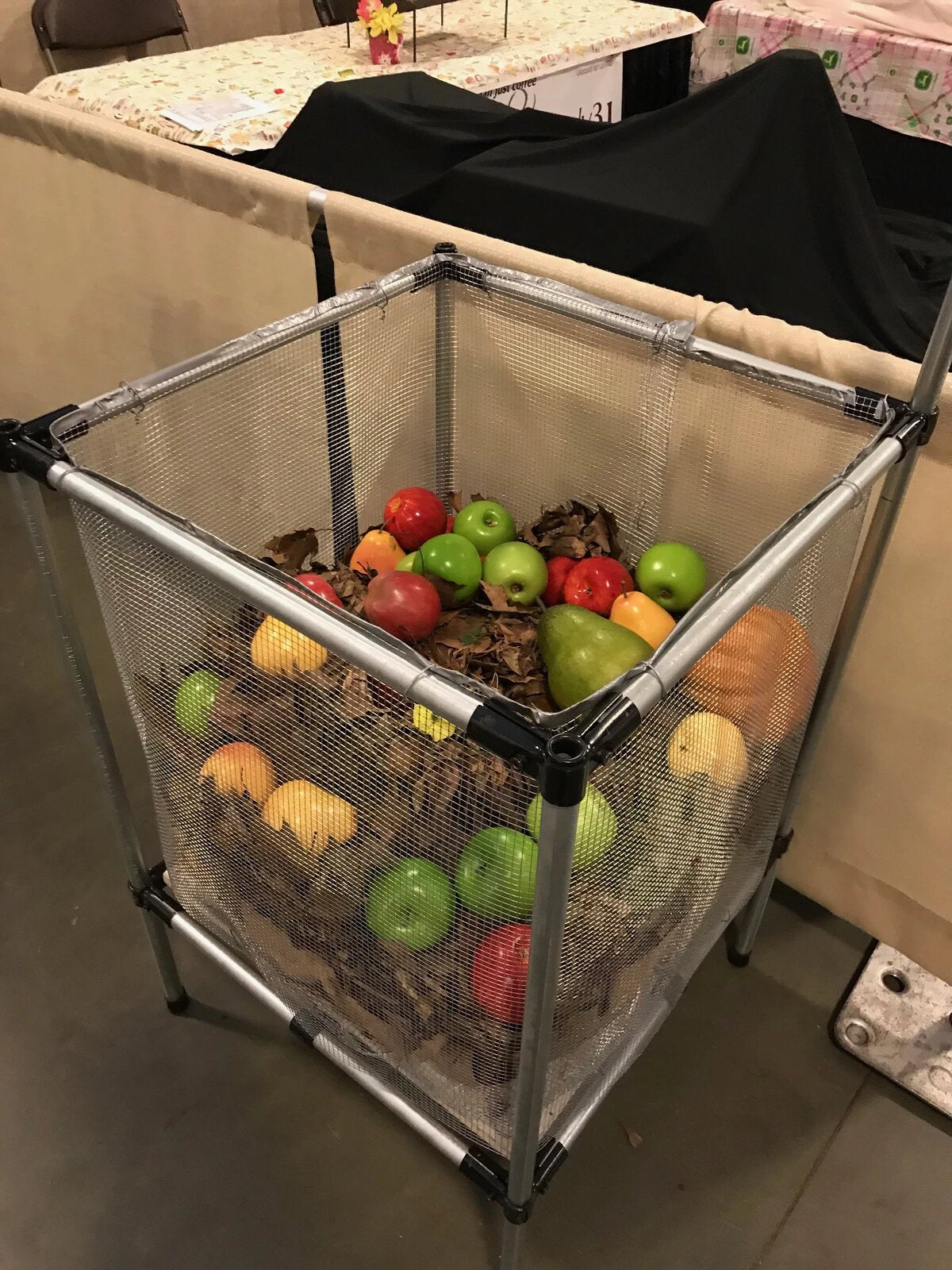 Metal Pipe Compost Bin