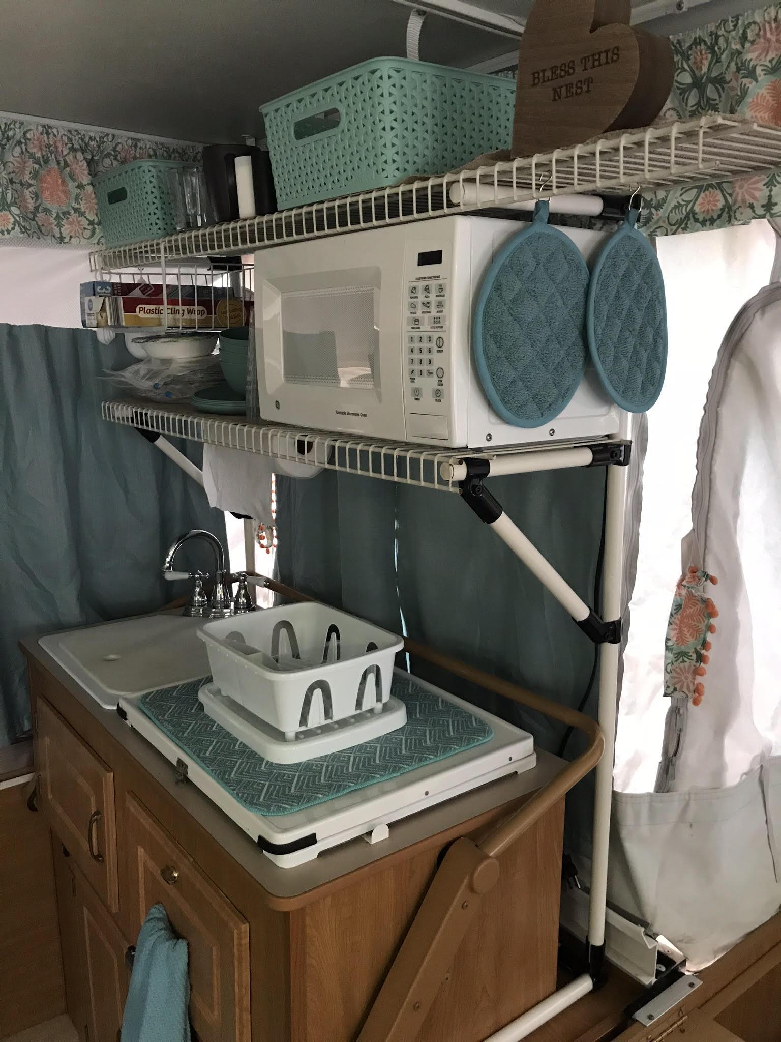 Tiny Home Kitchen Storage