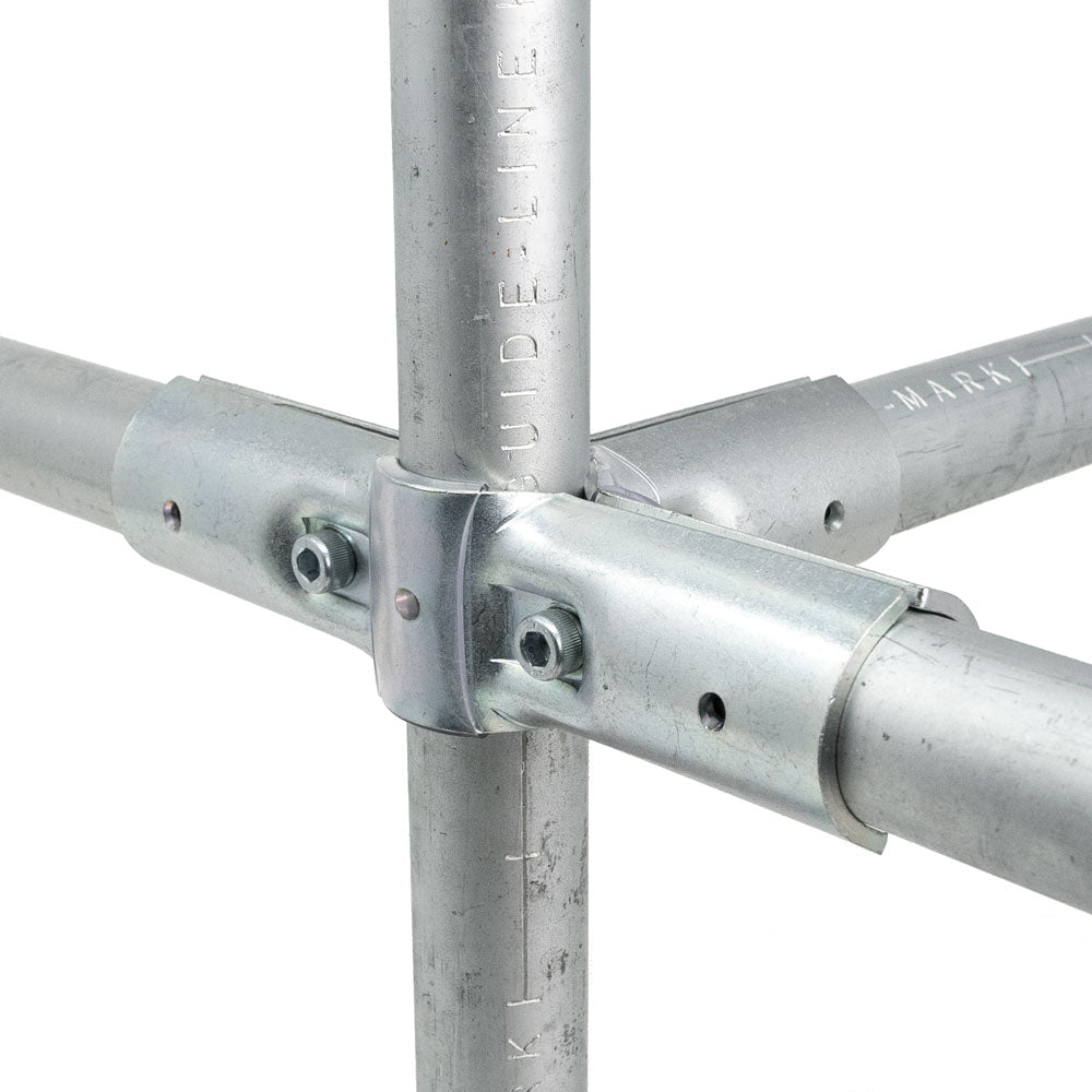 Four Way Connect 4 Way Connector | Modular Pipe Connector | Maker Pipe