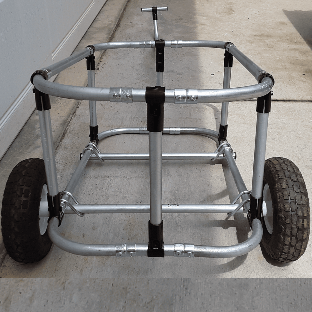 Fish Cart Plans Beach Fishing Carts Big Wheels | Beach It PVC Beach
