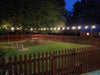 Backyard LED Fence Light System