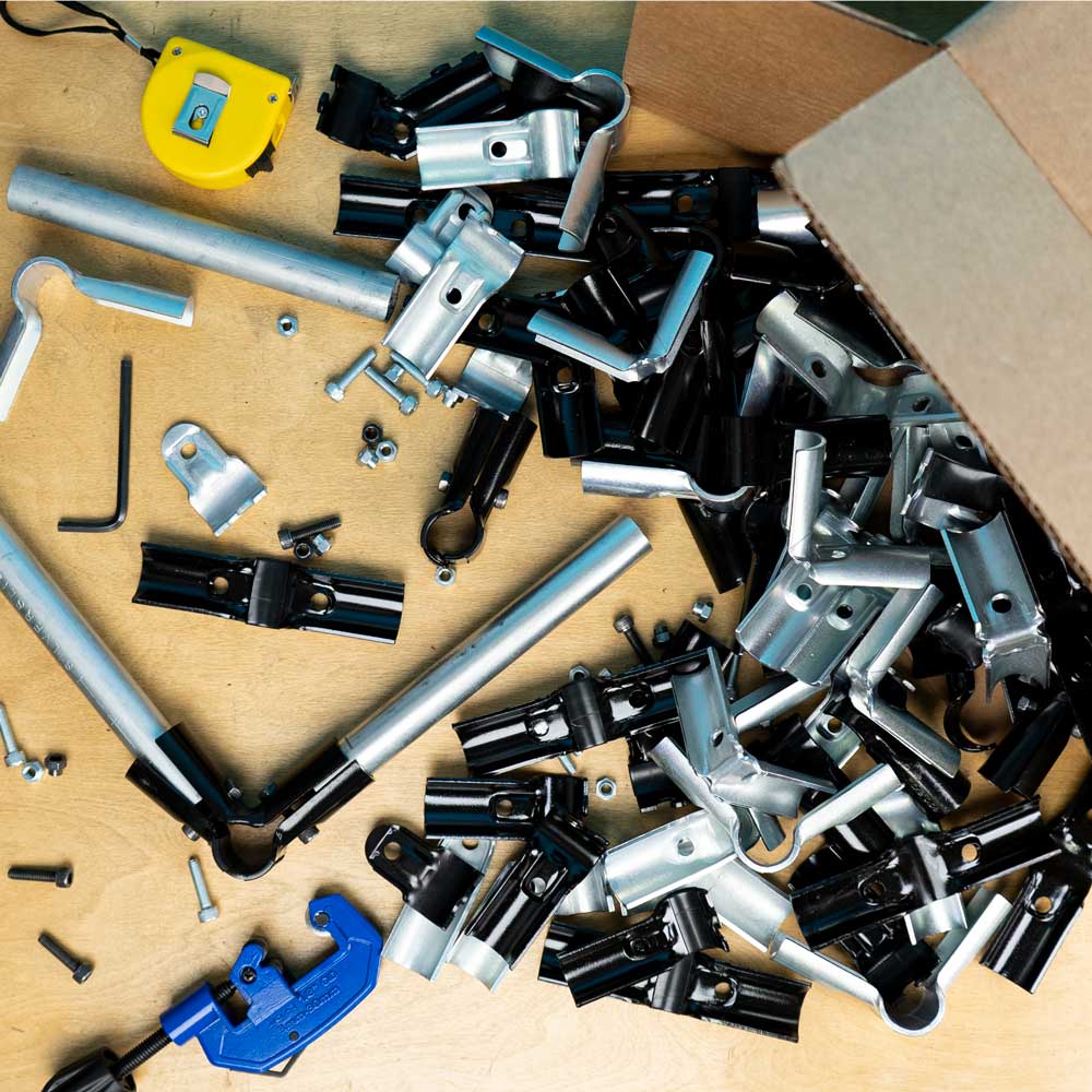 Structural Pipe Connector Kits DIY Pipe Projects Maker Pipe