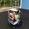 Rolling Disc Golf Storage Cart With Lid And Big Tires