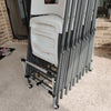DIY Folding Chair Cart Storage