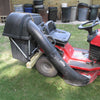 DIY Leaf Collection System Mounted To Lawn Tractor
